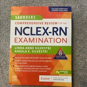 Saunders Comprehensive Review for the NCLEX-RN Examination - Orange/Green
